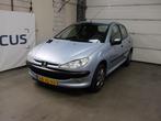 Peugeot 206 1.4 Gentry NAP 1e eigenaar Airco APK, Voorwielaandrijving, 4 cilinders, Metallic lak, Origineel Nederlands