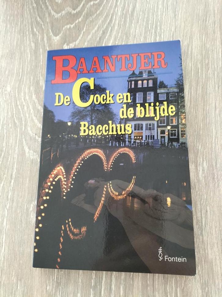 A.C. Baantjer - De Cock en de blijde Bacchus, Boeken, Detectives, Zo goed als nieuw, Ophalen of Verzenden
