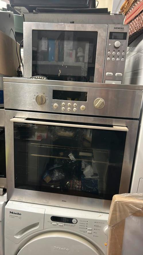 Te koop oven , Witgoed en Apparatuur, Ovens, Gebruikt, Inbouw, Oven, Minder dan 45 cm, 45 tot 60 cm, Ophalen