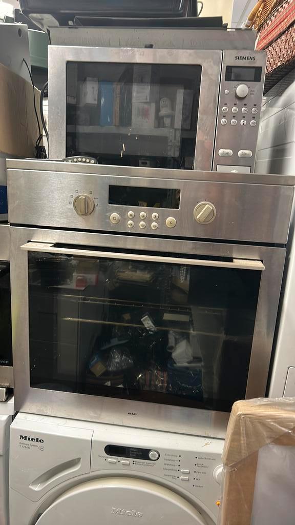 Te koop oven , Witgoed en Apparatuur, Ovens, Gebruikt, Inbouw, Oven, Minder dan 45 cm, 45 tot 60 cm, Ophalen
