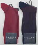 NIEUWE FALKE Shadow Heren Sokken 2 paar Zwart Rood 41 - 42, Nieuw, Ophalen of Verzenden, Maat 39 t/m 42, Zwart