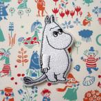 Moomintroll van Moomins opstrijkplaatje patch badge embleem, Hobby en Vrije tijd, Nieuw, Overige applicaties, Verzenden