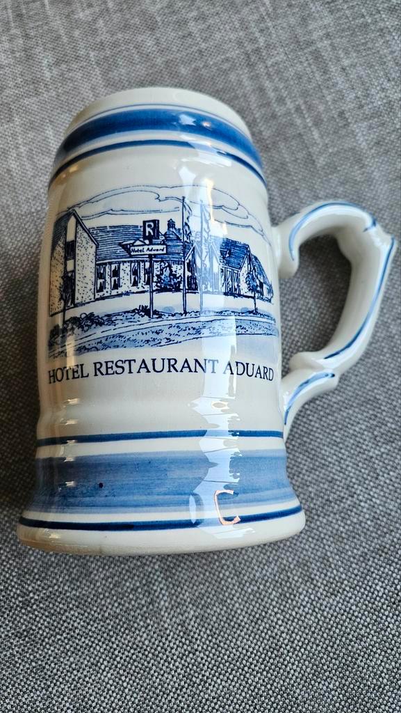Vintage Hotel Restaurant Aduard Bierpul, Antiek en Kunst, Antiek | Keramiek en Aardewerk, Ophalen of Verzenden
