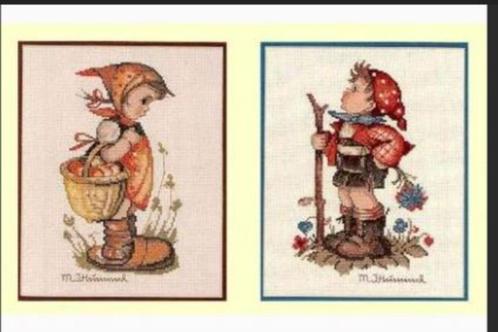 borduur en patroon allerlei soorten HUMMEL  The Hikers, Hobby en Vrije tijd, Borduren en Borduurmachines, Nieuw, Patroon, Handborduren