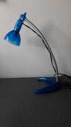 IKEA blauwe bureaulamp, Ophalen of Verzenden, Gebruikt, Minder dan 50 cm