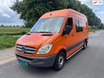 Mercedes-Benz Sprinter 313 2.2 CDI 366 DC AUTOMAAT/AIRCO/CRU, Auto's, Bestelauto's, Automaat, Gebruikt, Zwart, 129 pk