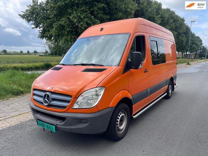 Mercedes-Benz Sprinter 313 2.2 CDI 366 DC AUTOMAAT/AIRCO/CRU, Auto's, Bestelauto's, Bedrijf, Te koop, ABS, Airconditioning, Centrale vergrendeling