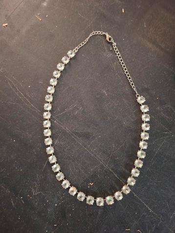 Vintage Strass Ketting beschikbaar voor biedingen