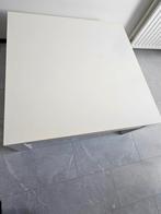 Witte tafel, Huis en Inrichting, Tafels | Salontafels, Gebruikt, 200 cm of meer, 75 cm of meer, Rechthoekig