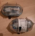 Twee bulleye lampen. Nieuw!, Huis en Inrichting, Ophalen of Verzenden, Nieuw, Glas