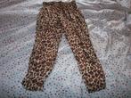 Damens  broek tijger motief, Kleding | Dames, Ophalen, Zo goed als nieuw, Maat 40/42 (M), Bruin