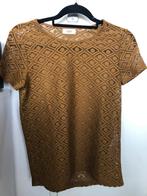 Shirt, maat XS, doorschijnend, Jacqueline de Yong, Kleding | Dames, Geel, Ophalen of Verzenden, Zo goed als nieuw, Korte mouw