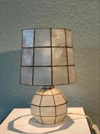 Vintage parelmoer design jaren 70 lampje, Huis en Inrichting, Ophalen of Verzenden