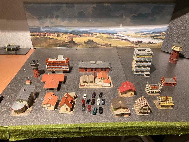 Minitrix N Kerst Startdoos + Extra Rails & Accessoires, Hobby en Vrije tijd, Modeltreinen | H0, Gebruikt, Treinset, Gelijkstroom