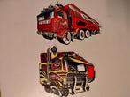 Ford Cadillcac Volvo vintage vrachtwagen vrachtauto sticker, Verzamelen, Stickers, Ophalen of Verzenden, Zo goed als nieuw