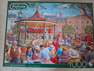 Falcon de Luxe Puzzel - The Bandstand 1000 stukjes beschikbaar voor biedingen
