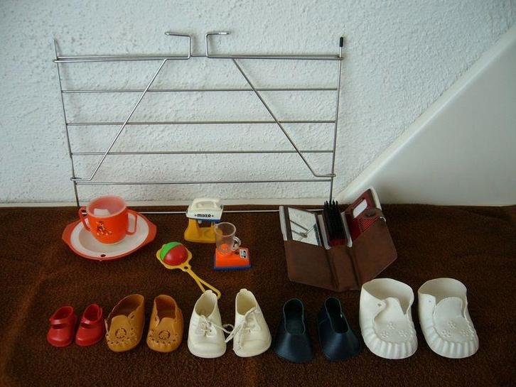 Allerlei poppenspullen uit de jaren 60 - 70, Verzamelen, Speelgoed, Gebruikt, Ophalen of Verzenden