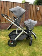 Uppababy Vista V2, Kinderen en Baby's, Kinderwagens en Combinaties, Verstelbare duwstang, Zo goed als nieuw, Combiwagen, Ophalen