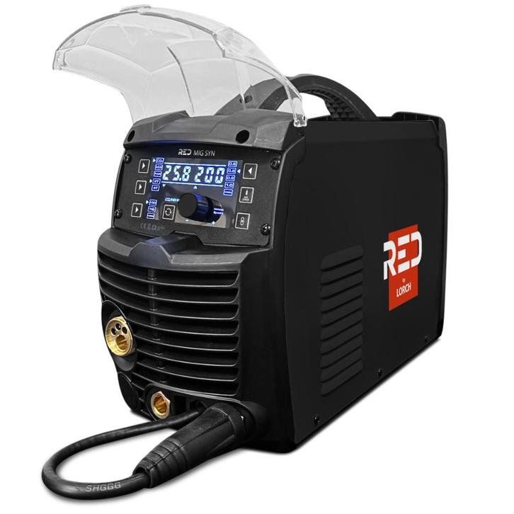 RED By Lorch Mig 210 Synergic Mig Mag Lasapparaat Draagbaar, Doe-het-zelf en Verbouw, Gereedschap | Lasapparaten, Nieuw, Co2, 150 tot 250 ampère