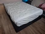 Tweepersoons Boxspring Bed met Matras, Ophalen, Zwart, Tweepersoons, Zo goed als nieuw