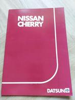Datsun - Nissan Cherry oude folder, Ophalen of Verzenden, Zo goed als nieuw, Nissan
