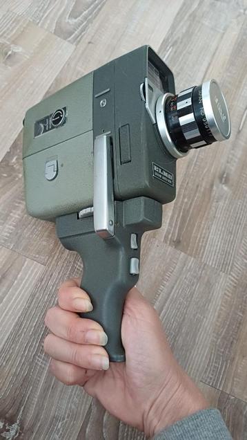 Vintage Elmo 8-EE Zoom Auto-Eye 8mm Filmcamera beschikbaar voor biedingen