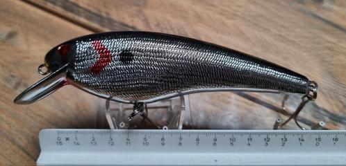 Cotton Cordell Big O 15cm chroom zwart nieuw Kunstaas, Watersport en Boten, Hengelsport | Roofvissen, Nieuw, Overige typen, Ophalen of Verzenden