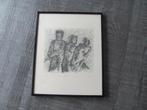 Kees Spermon (1941-1992) - drie figuren, Antiek en Kunst, Kunst | Litho's en Zeefdrukken, Ophalen of Verzenden