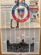 Krantenartikelen H.F.C. Haarlem, Ophalen of Verzenden, Gebruikt, Overige binnenlandse clubs