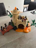 PLAYMOBIL piraten/ridder kasteel, Kinderen en Baby's, Speelgoed | Playmobil, Ophalen of Verzenden, Gebruikt