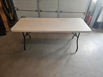 Inklapbare Tafel - Gebruikt 2x beschikbaar voor biedingen