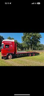 Schitterende Scania R520 v8 euro 6 Oprijwagen handgeschakeld, Auto's, Vrachtwagens, Achterwielaandrijving, Stoelverwarming, Leder