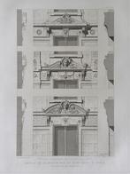1877 - Originele Staal Gravure - Architectuur Details Parijs, Verzenden