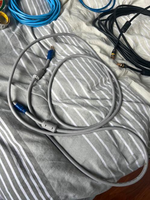 HDMI kabel 2 meter – High Speed met Ethernet & ferriet, Computers en Software, Pc- en Netwerkkabels, Zo goed als nieuw, Ophalen of Verzenden
