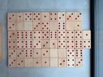 Vintage Houten Domino Spel - Groot Formaat, Kinderen en Baby's, Speelgoed | Bouwstenen, Ophalen of Verzenden, Gebruikt, Overige merken