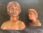 Borstbeeld van twee joodse vrouwen . Steen, Ophalen of Verzenden