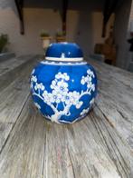 Blauw-wit Chinees potje met deksel (stemgember), Ophalen of Verzenden
