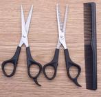 Nieuwe 3-delige schaarset + kapmantel, Sieraden, Tassen en Uiterlijk, Uiterlijk | Haarverzorging, Ophalen of Verzenden, Nieuw