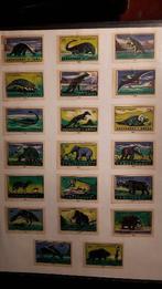 Prehistorische dieren lucifer plaatjes, Ophalen of Verzenden, Gebruikt