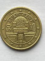 Oostenrijk munt van 50 cent van  2002, Ophalen of Verzenden, Oostenrijk, 50 cent, Losse munt
