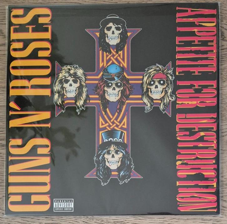 Guns N' Roses ‎– Appetite For Destruction, Cd's en Dvd's, Vinyl | Pop, Nieuw in verpakking, 1980 tot 2000, 12 inch, Ophalen of Verzenden