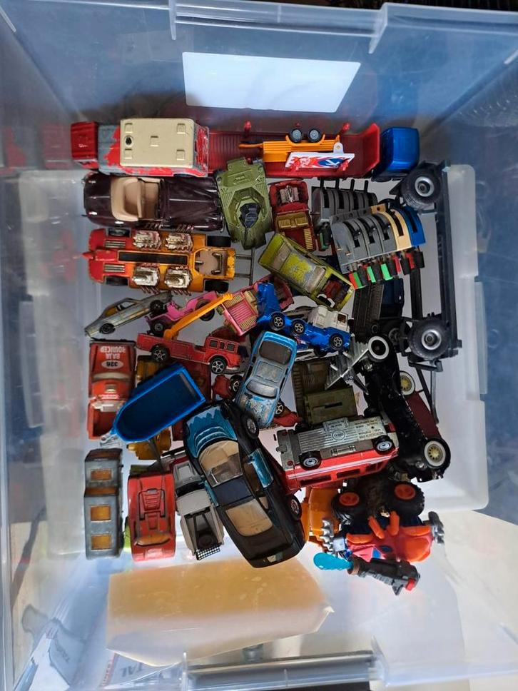 Matcbox, Dinky Toys (echte!), majorette, siku, Tonka, etc., Antiek en Kunst, Antiek | Speelgoed, Ophalen of Verzenden
