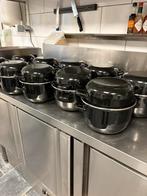 10 kwaliteits mosselpannen!! Ook los verkrijkbaar., Huis en Inrichting, Keuken | Potten en Pannen, Ophalen, Zo goed als nieuw