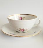 Zgan set mooie brocante kop en schotel bloemetjes, Ophalen of Verzenden