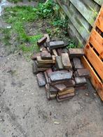 Restje oude gebakken waaltjes, Tuin en Terras, Tegels en Klinkers, Ophalen, Gebruikt, Keramiek, Klinkers
