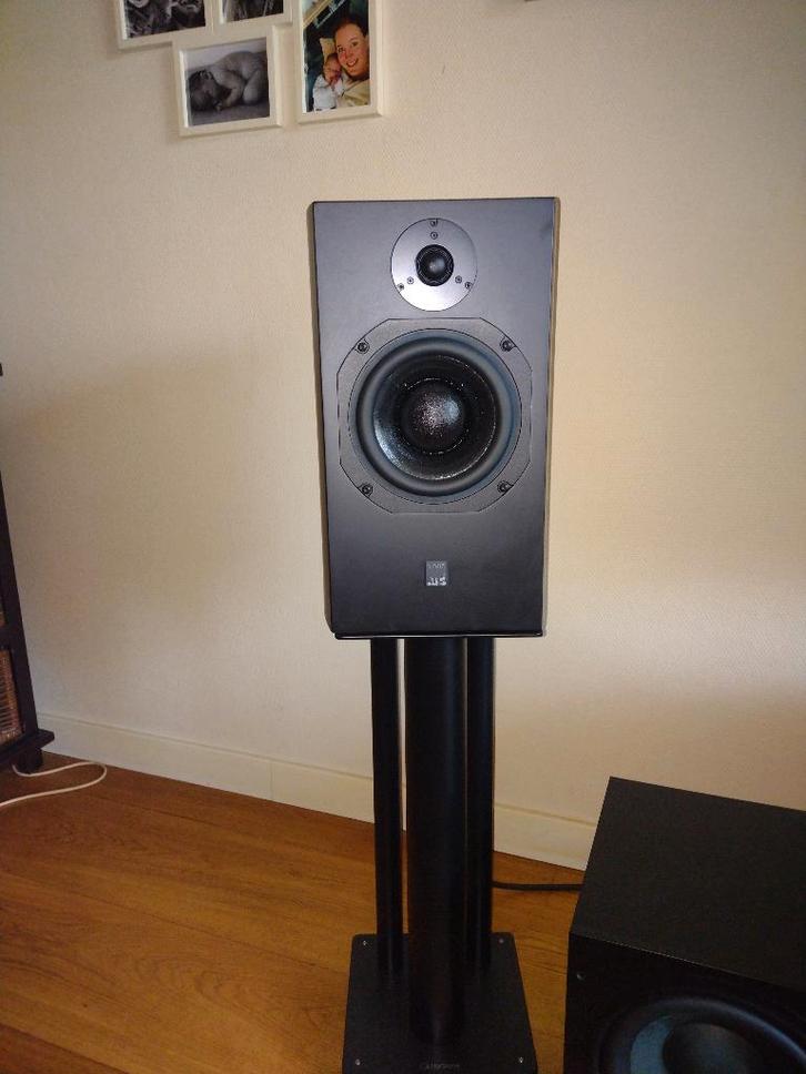 ATC SCM19 luidsprekers, Audio, Tv en Foto, Luidsprekers, Zo goed als nieuw, Front, Rear of Stereo speakers, 120 watt of meer, Overige merken