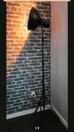 Kyan staande lamp, industrie oud zink,zwart, Ophalen, Zo goed als nieuw, 150 tot 200 cm