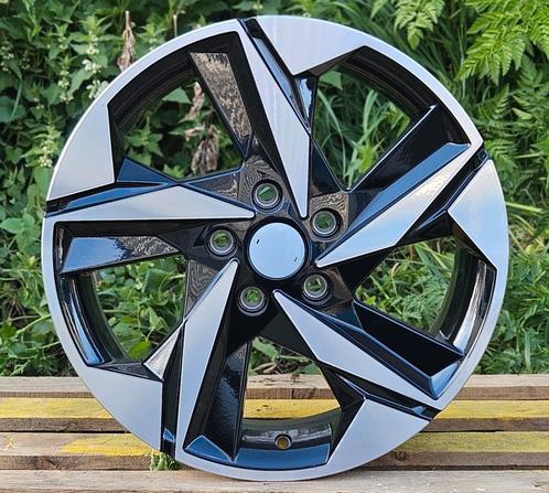 NIEUW 17" BiColor Sport Velgen 5x114.3 Past op Kia Renault, Auto-onderdelen, Banden en Velgen, Velg(en), Zomerbanden, 17 inch