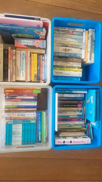 4 bakken met goede kinderboeken - ook los te koop beschikbaar voor biedingen
