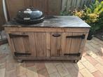 Buitenkeuken met Weber Touch Premium. Met bijzonder werkblad, Ophalen, Maatwerk, Gebruikt, Houtskool